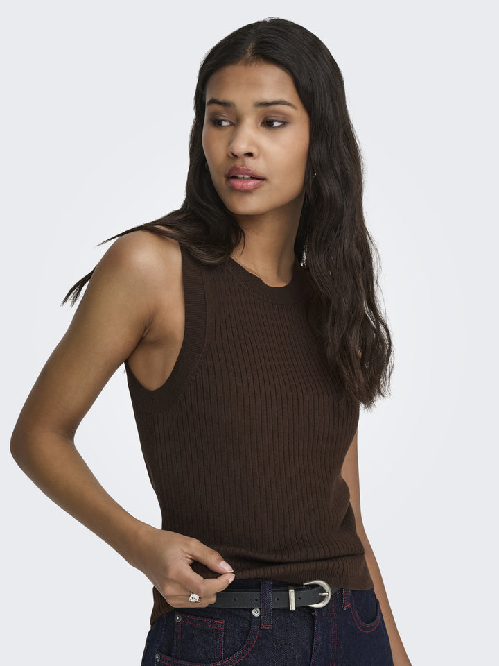 JDYAYA TANK TOP KNT NOOS, Chicory Coffee 242836 Bild 7