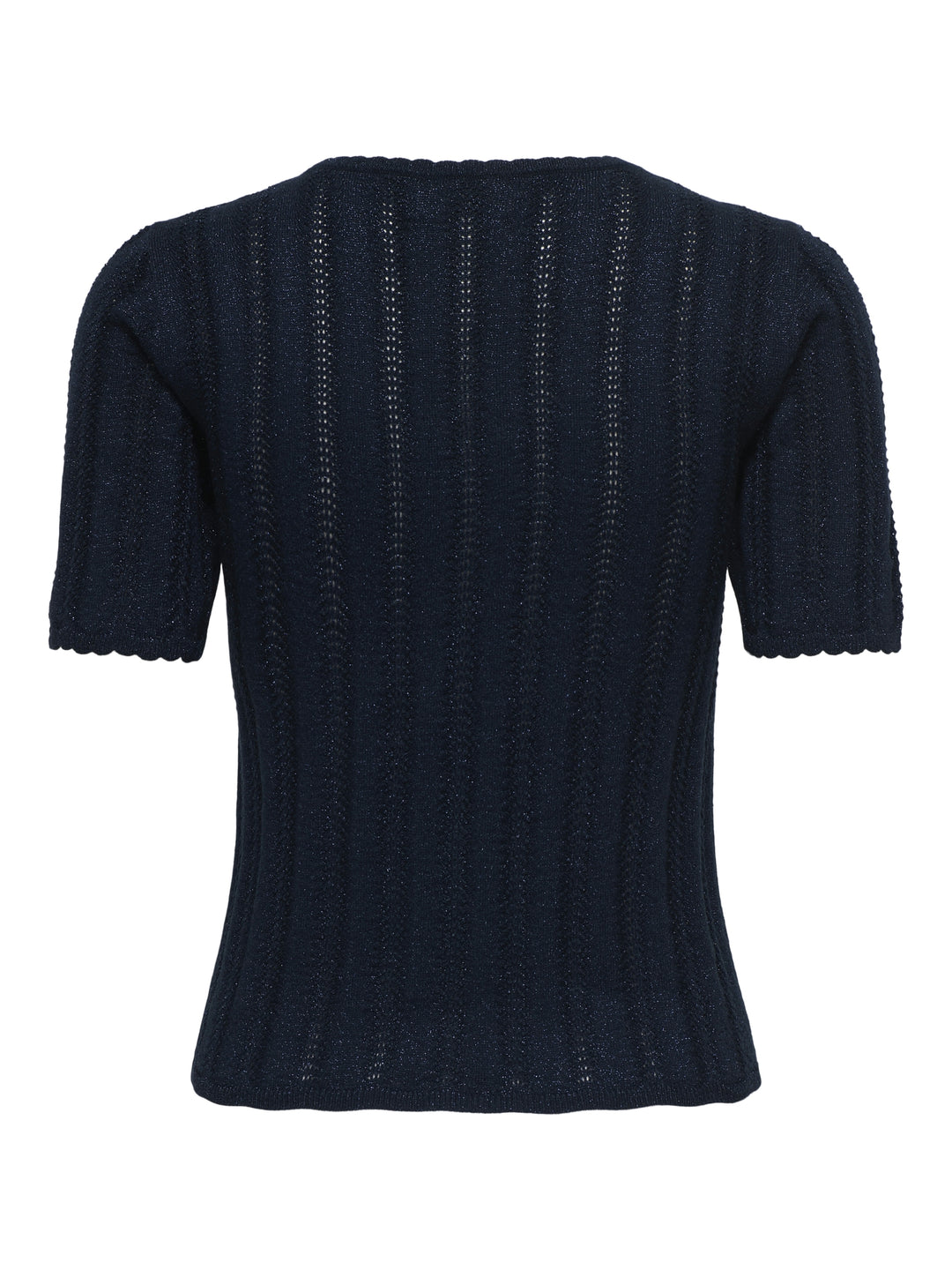 JDYBEAUTY 2/4 O-NECK PULLOVER KNT, Black Iris/W DTM LUREX 179671003 Bild 2