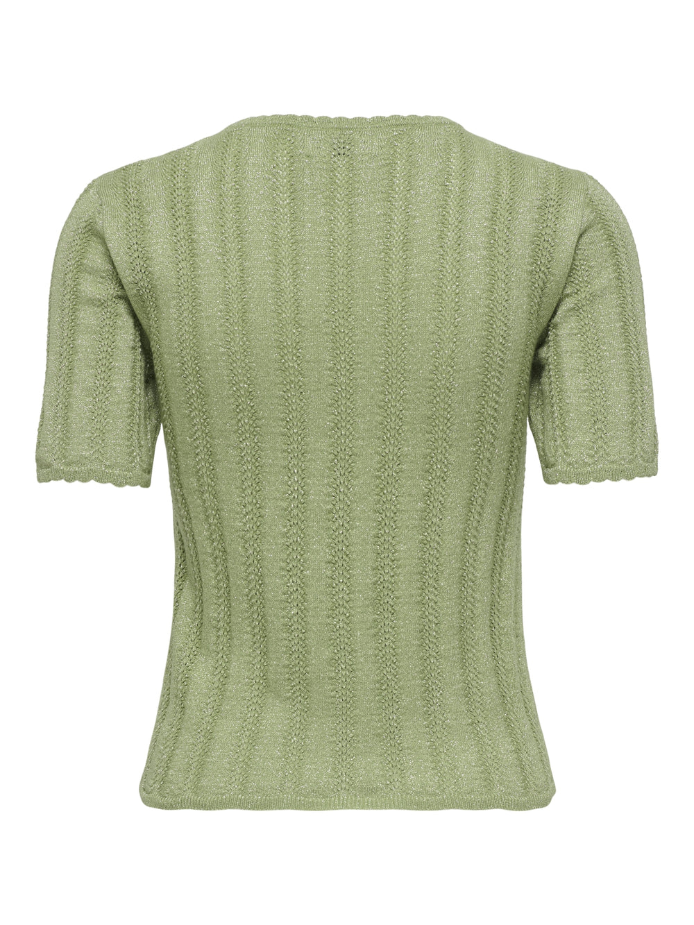 JDYBEAUTY 2/4 O-NECK PULLOVER KNT, Sage/W DTM LUREX 266355003 Bild 2