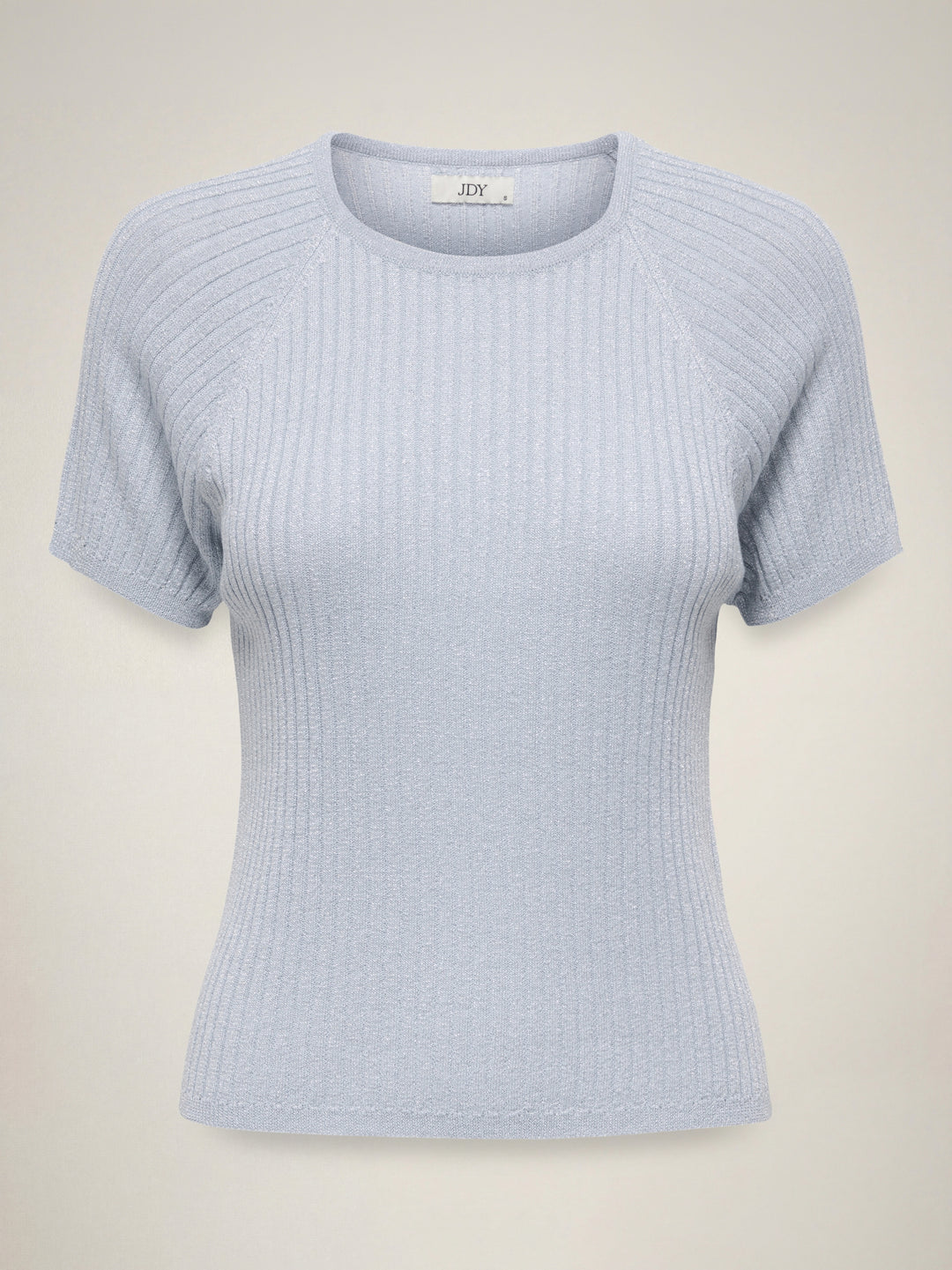 JDYBODILLA S/S GLITTER PULLOVER KNT, Cashmere Blue/W. SILVER LUREX 193179002 Bild 1