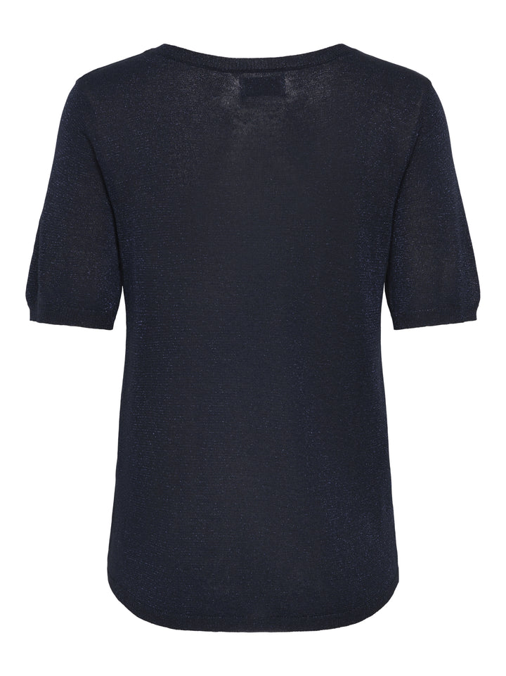 JDYBODILLA S/S VN GLITTER PULLOVER, Sky Captain/W. DTM LUREX 206410003 Bild 2