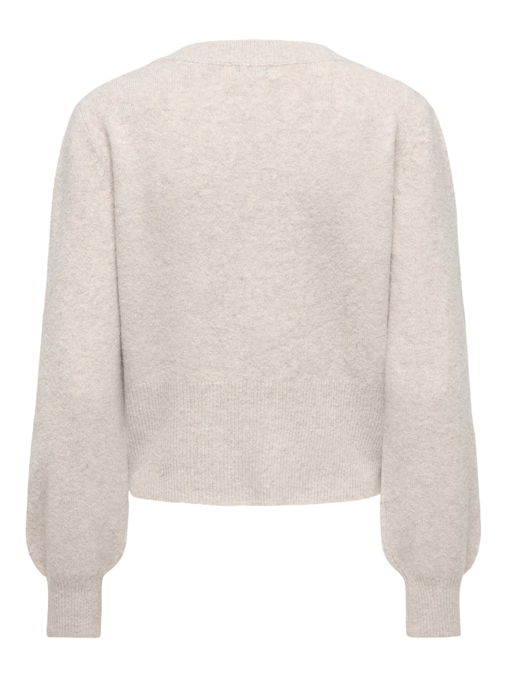 JDYBRILLIANT LIFE L/S ONECK CARDIGA, Natural/MELANGE 215470001 Bild 2