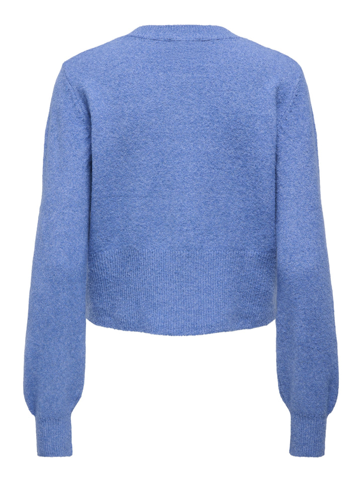 JDYBRILLIANT LIFE L/S ONECK CARDIGA, Ebb And Flow/MELANGE 303181001 Bild 2