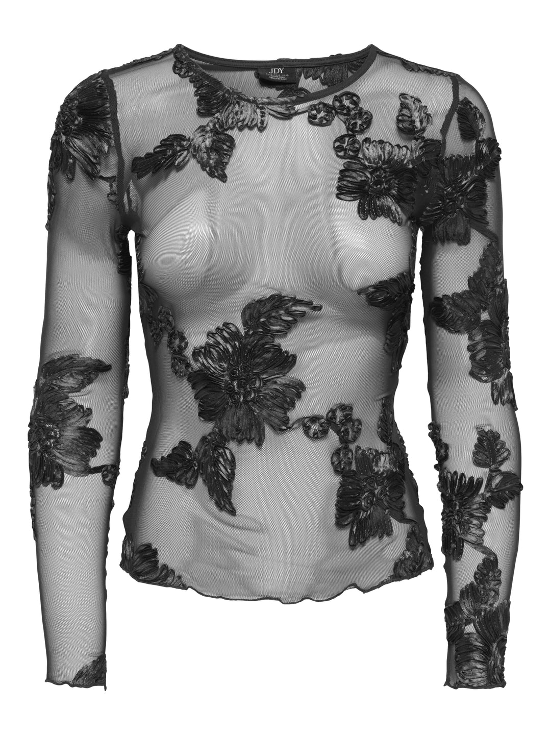 JDYCASABLANCA L/S TOP JRS DIA, Black 177911 Bild 1