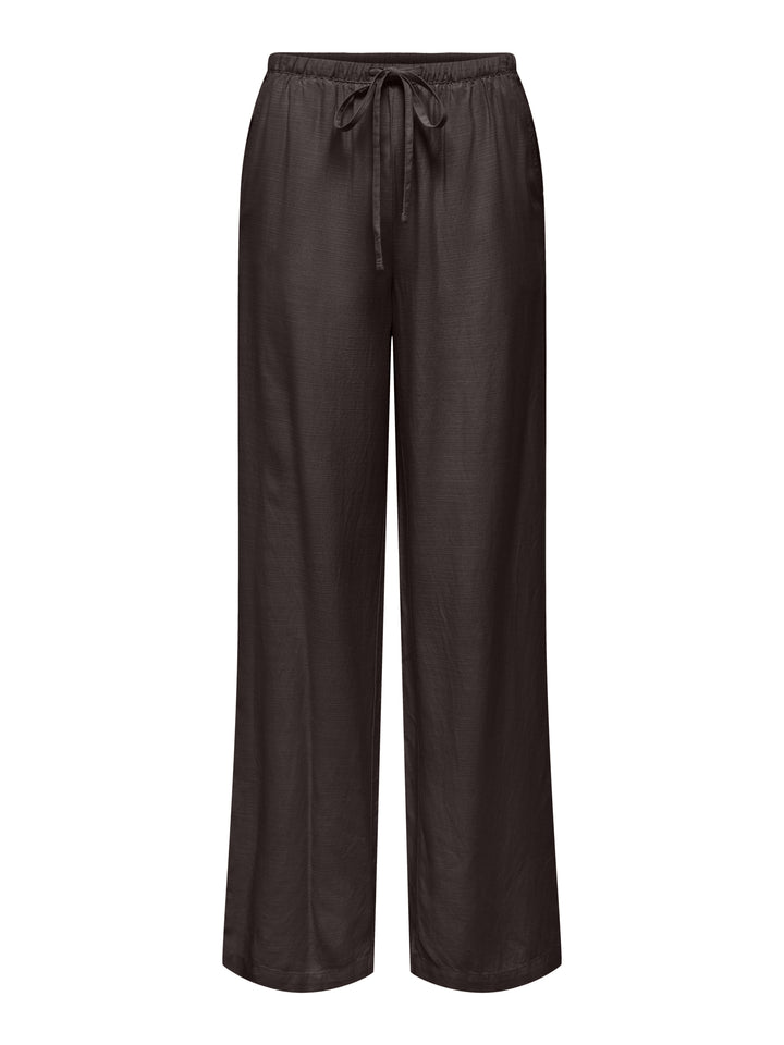 JDYCAYA LINEN MW PANT WVN NOOS, Chocolate Torte 244915 Bild 1