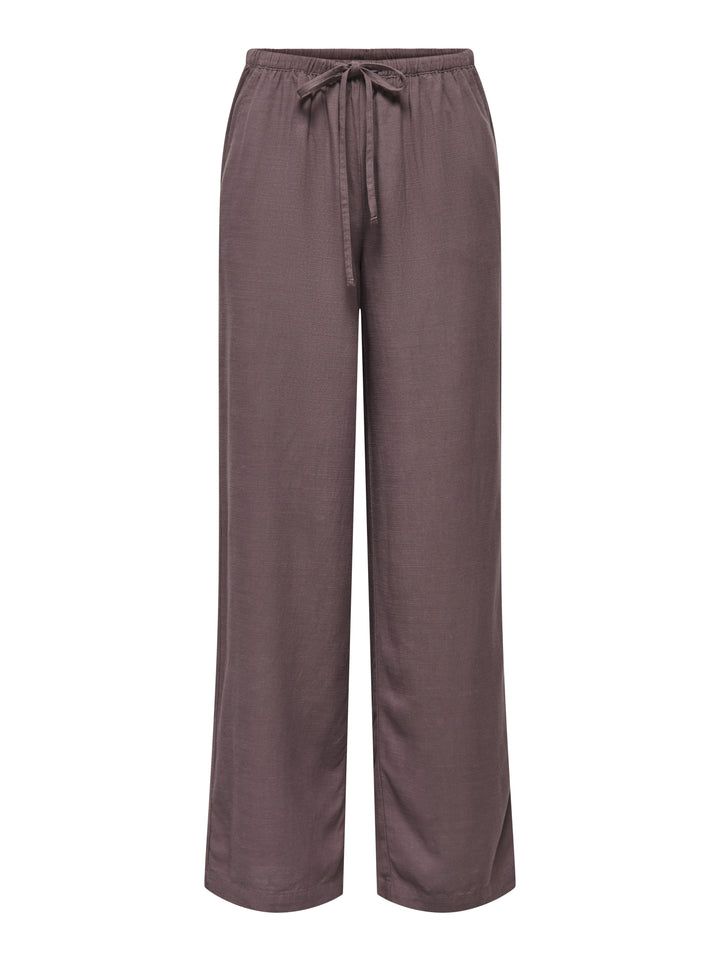JDYCAYA LINEN MW PANT WVN NOOS, Huckleberry 287755 Bild 1