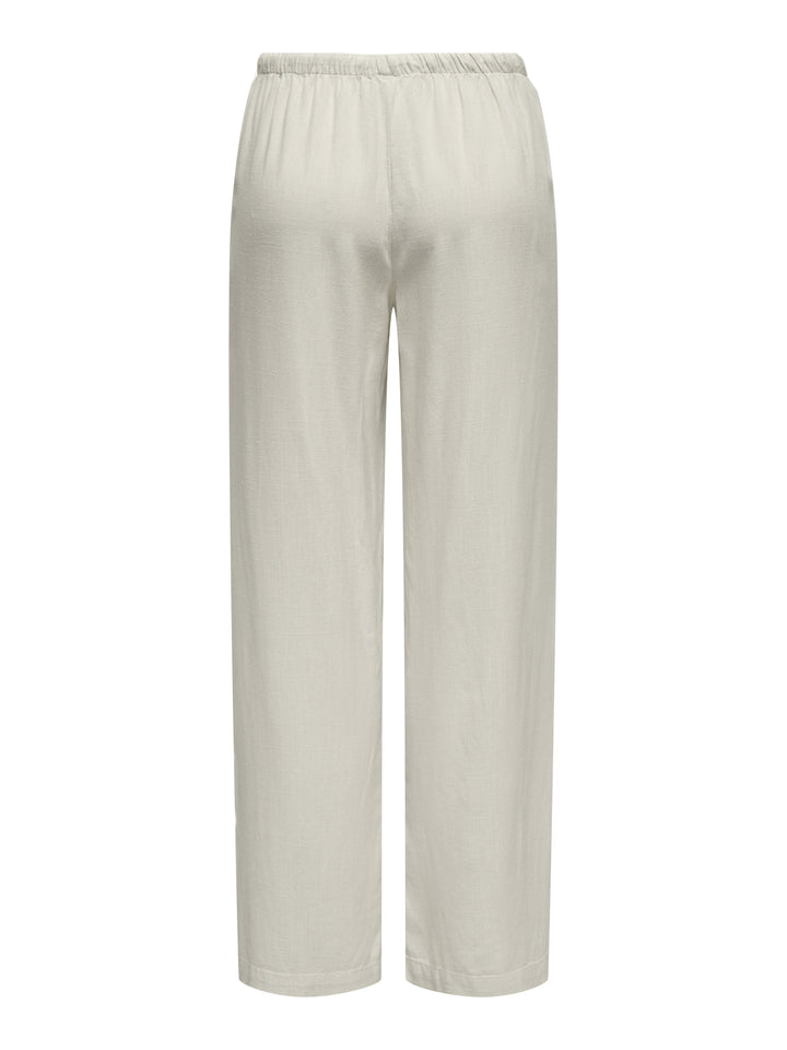 JDYCAYA LINEN MW PANT WVN NOOS, Moonbeam 201511 Bild 2