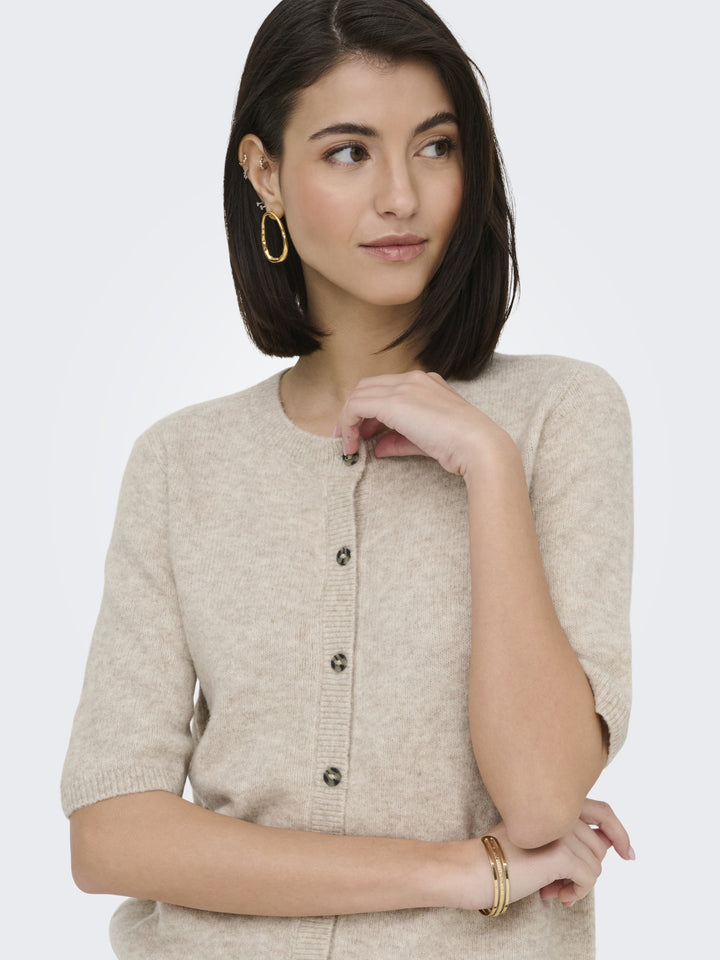 JDYCHLOE LIFE 2/4 CARDIGAN KNT NOOS, Turtledove/Melange 260837001 Bild 3