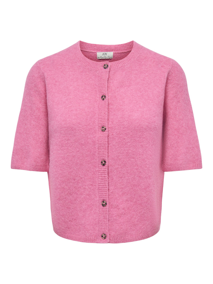 JDYCHLOE LIFE 2/4 CARDIGAN KNT NOOS, Pink Cosmos/Melange 283016001 Bild 1