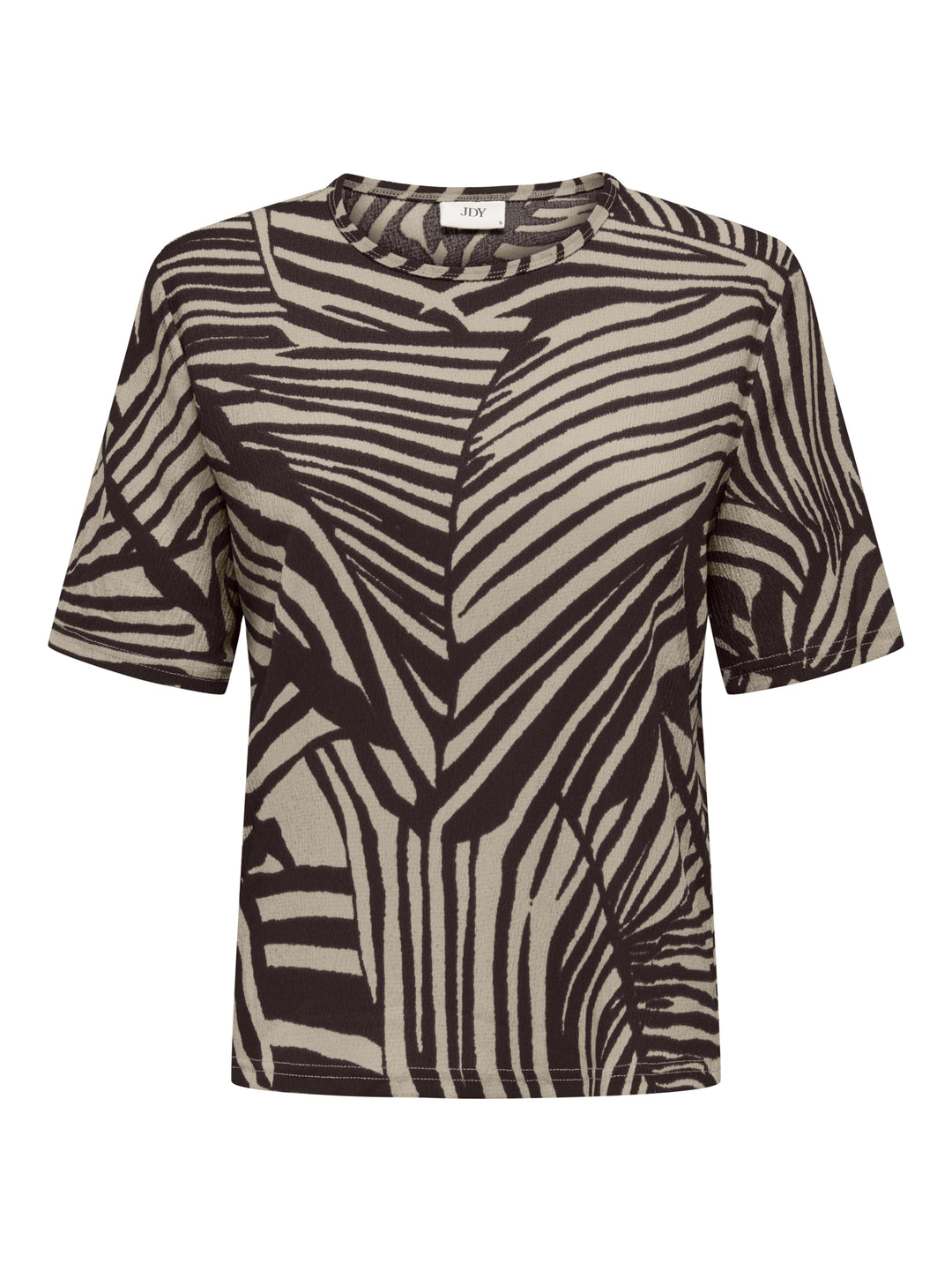 JDYDEBBIE S/S TOP JRS, Sandshell/CHOCOLATE TORTE TROPE 196843006 Bild 1