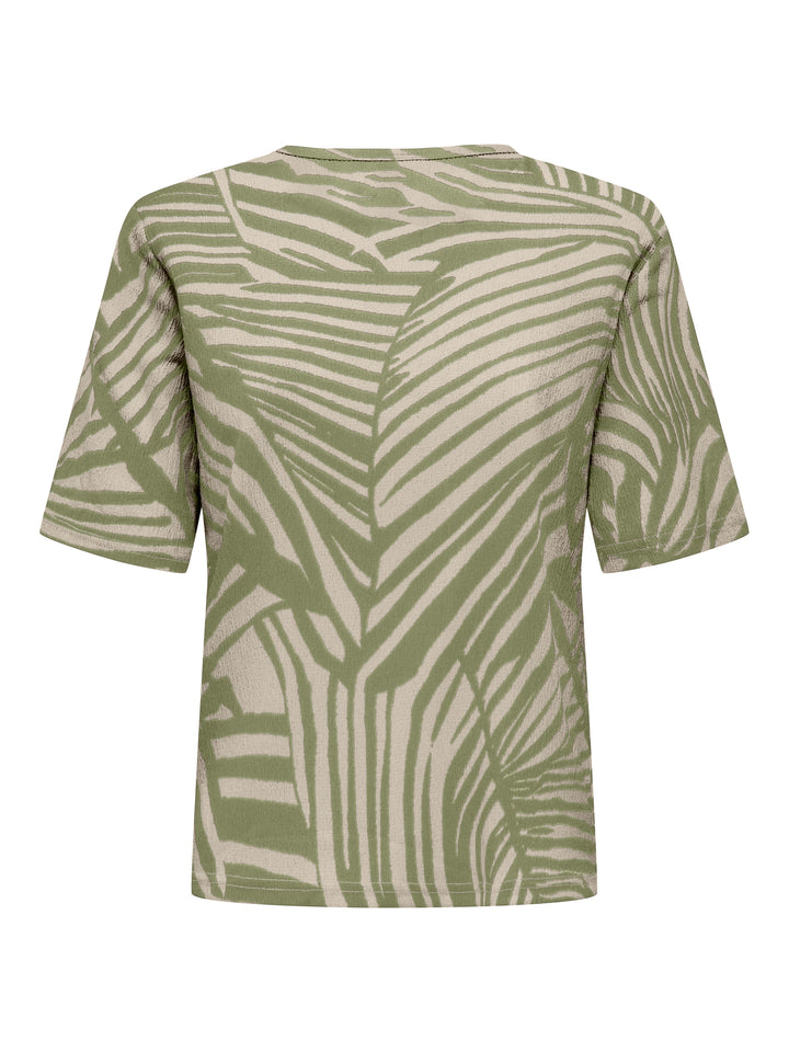 JDYDEBBIE S/S TOP JRS, Sandshell/SAGE TROPE 196843008 Bild 2