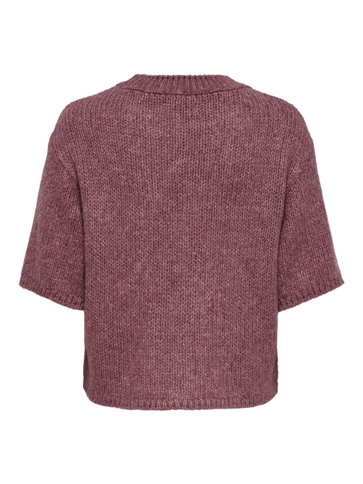 JDYDICTE S/S PULL O-NECK KNT NOOS, Deco Rose 279475 Bild 2