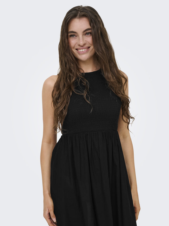 JDYDIEGO S/L SMOCK MIDI DRESS WVN N, Black 177911 Bild 7