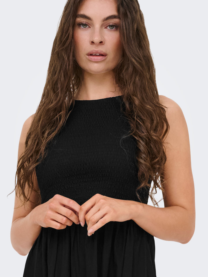 JDYDIEGO S/L SMOCK MIDI DRESS WVN N, Black 177911 Bild 8