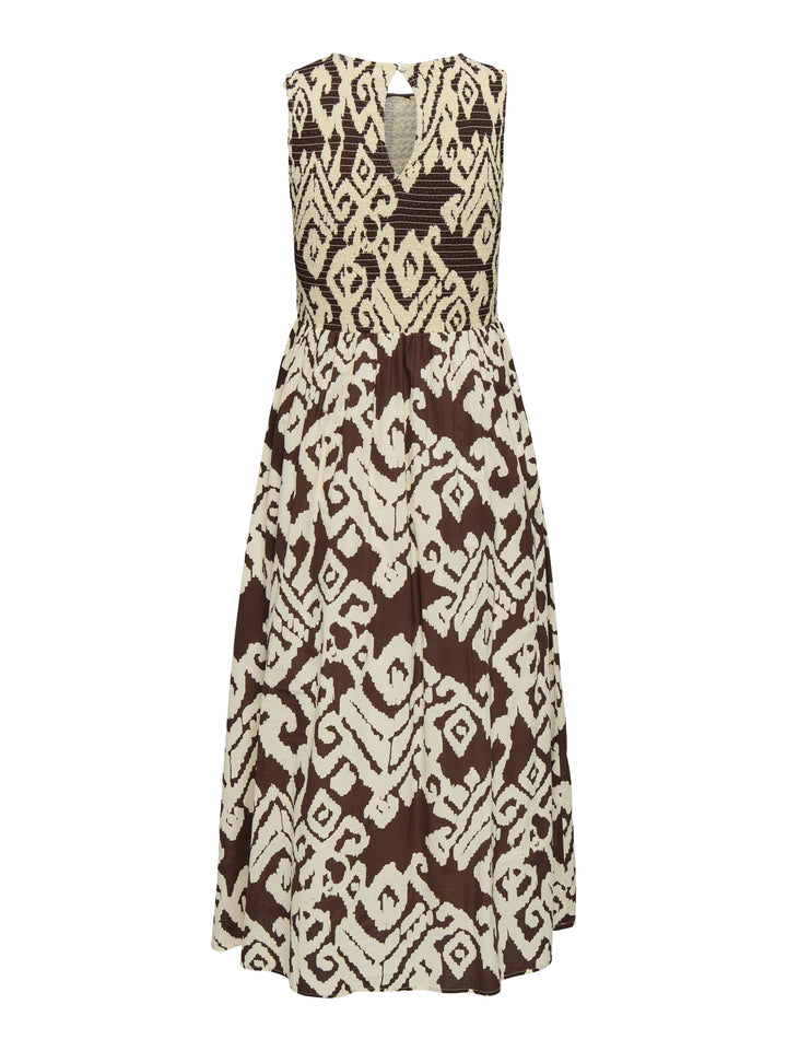 JDYDIEGO S/L SMOCK MIDI DRESS WVN N, Chocolate Torte/31-02-26 CLOUD DANC 244915001 Bild 2