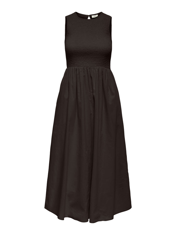 JDYDIEGO S/L SMOCK MIDI DRESS WVN N, Chocolate Torte 244915 Bild 1