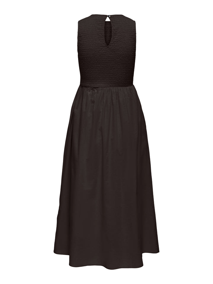 JDYDIEGO S/L SMOCK MIDI DRESS WVN N, Chocolate Torte 244915 Bild 2
