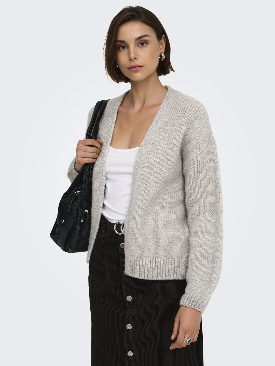 JDYDINEA L/S CARDIGAN KNT NOOS, Chateau Gray 197140 Bild 6