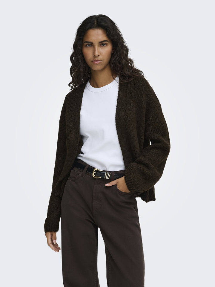 JDYDINEA L/S CARDIGAN KNT NOOS, Chocolate Torte 244915 Bild 4