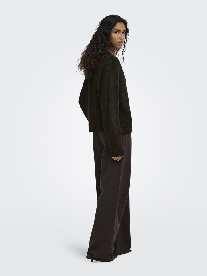 JDYDINEA L/S CARDIGAN KNT NOOS, Chocolate Torte 244915 Bild 5