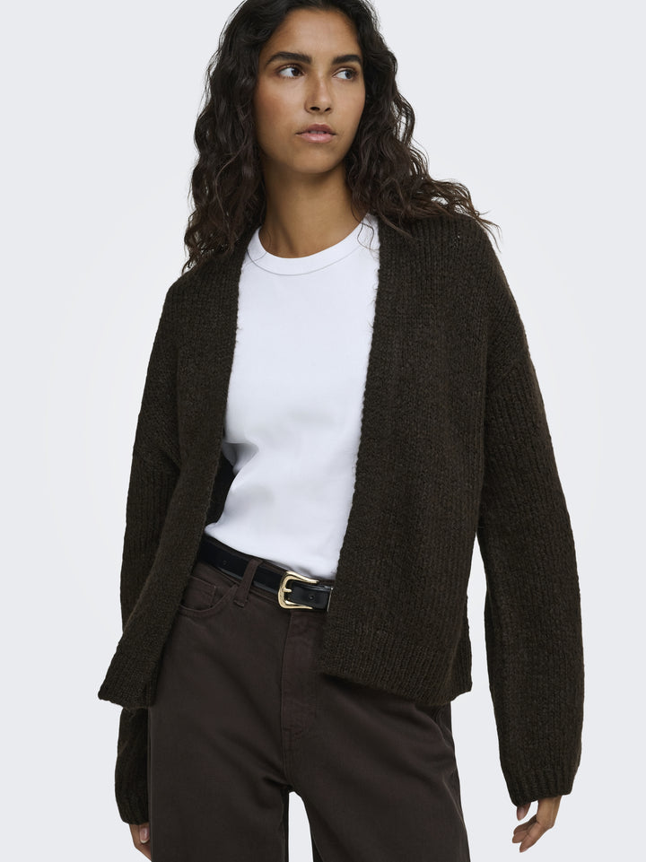 JDYDINEA L/S CARDIGAN KNT NOOS, Chocolate Torte 244915 Bild 6