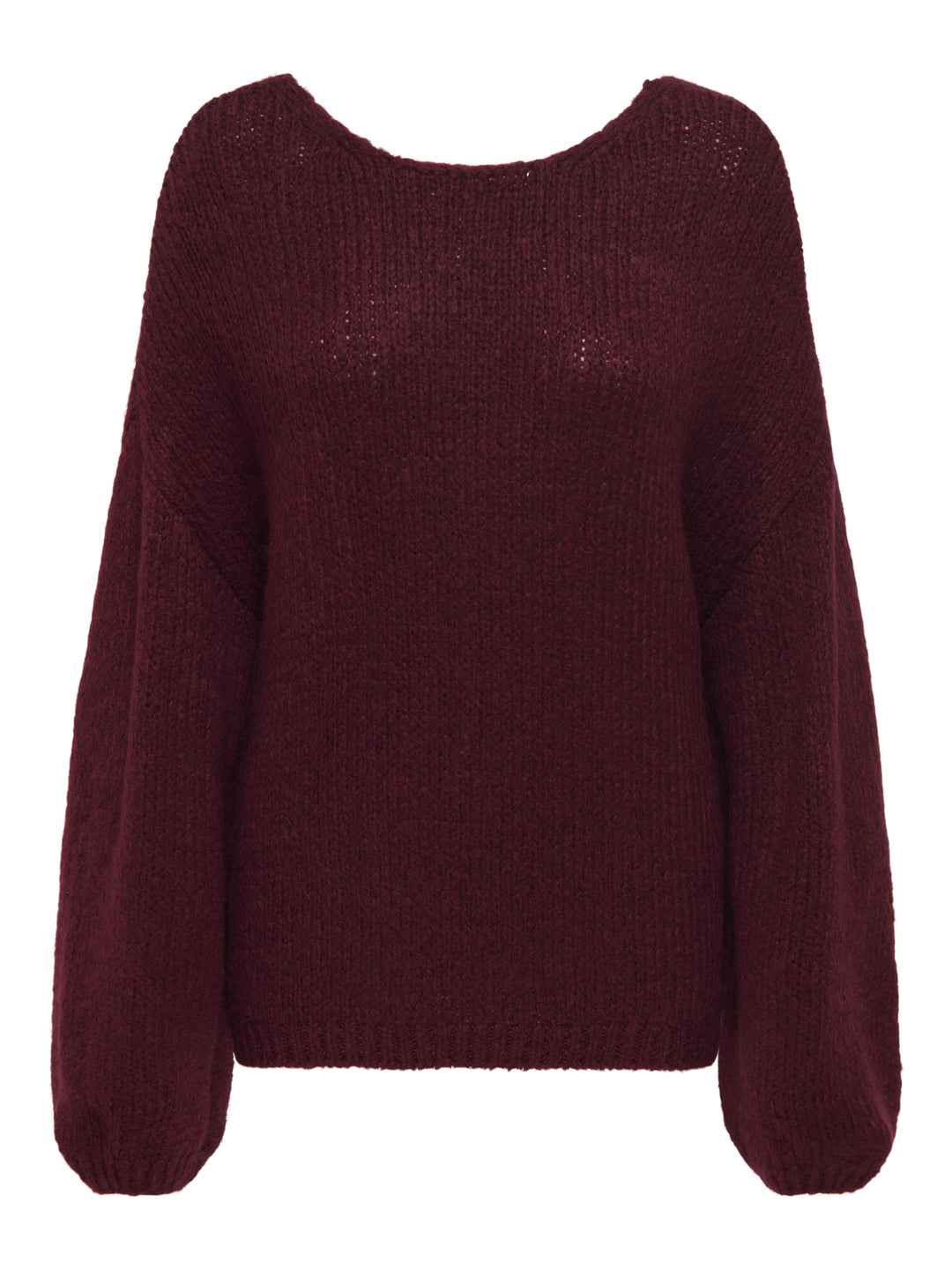 JDYDINEA L/S REVERSIBLE PULLOV. KNT, Cabernet 182651 Bild 1