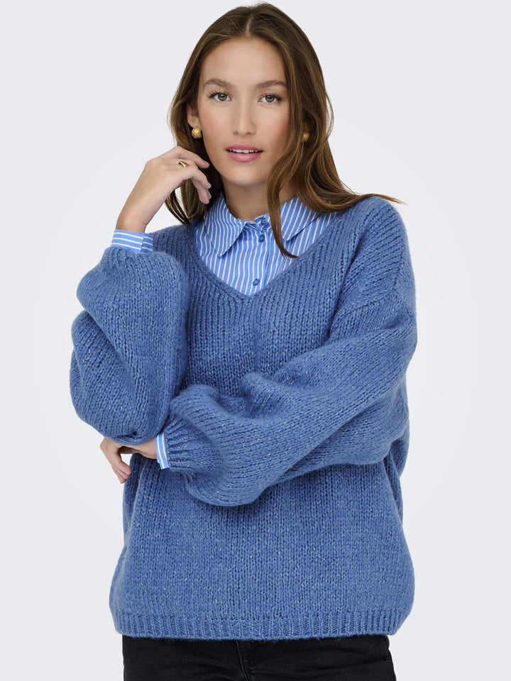 JDYDINEA L/S REVERSIBLE PULLOV. KNT, Ebb And Flow 303181 Bild 3