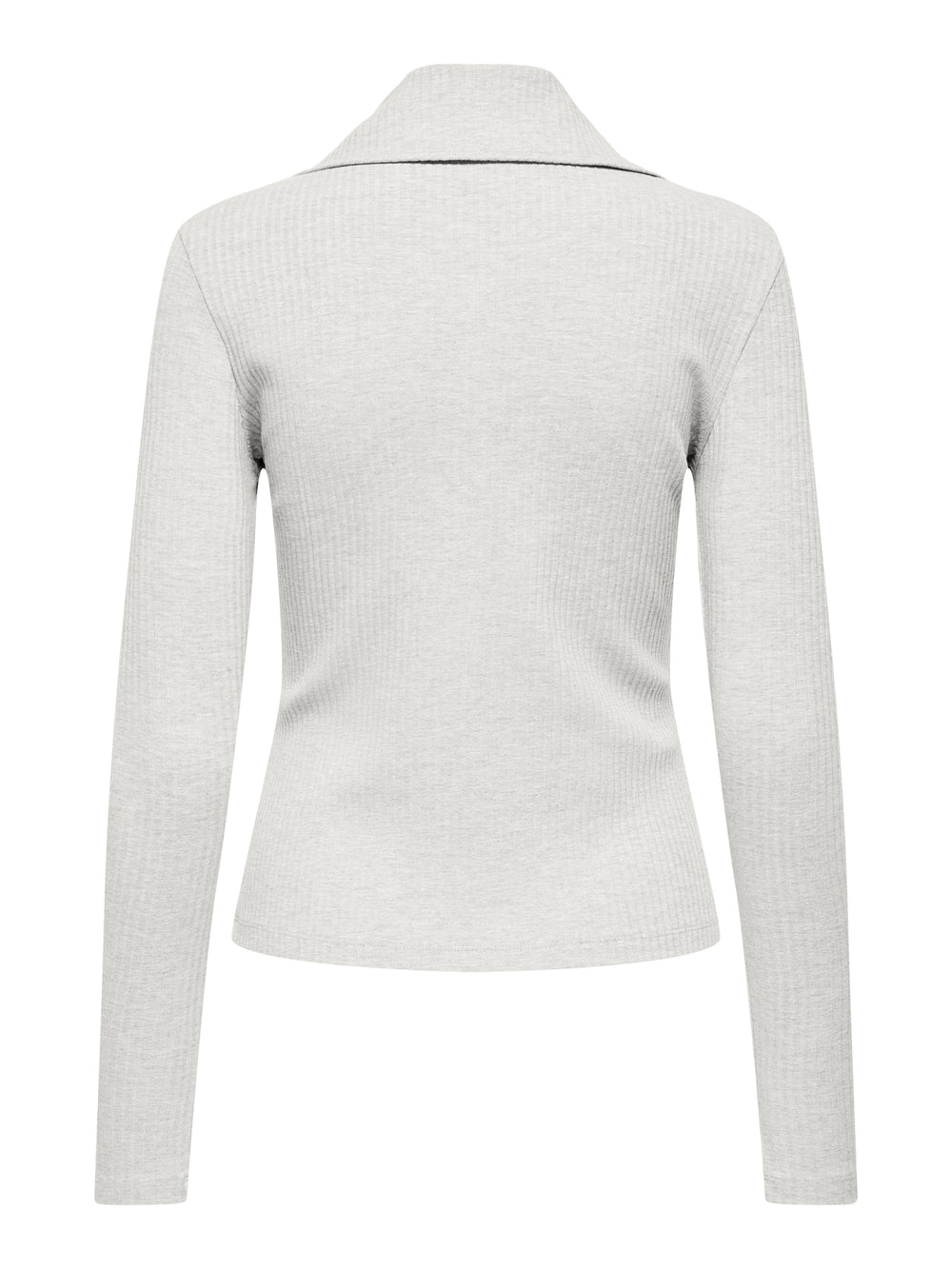JDYEFFI L/S HALF ZIP TOP JRS, Cloud Dancer 177922 Bild 2