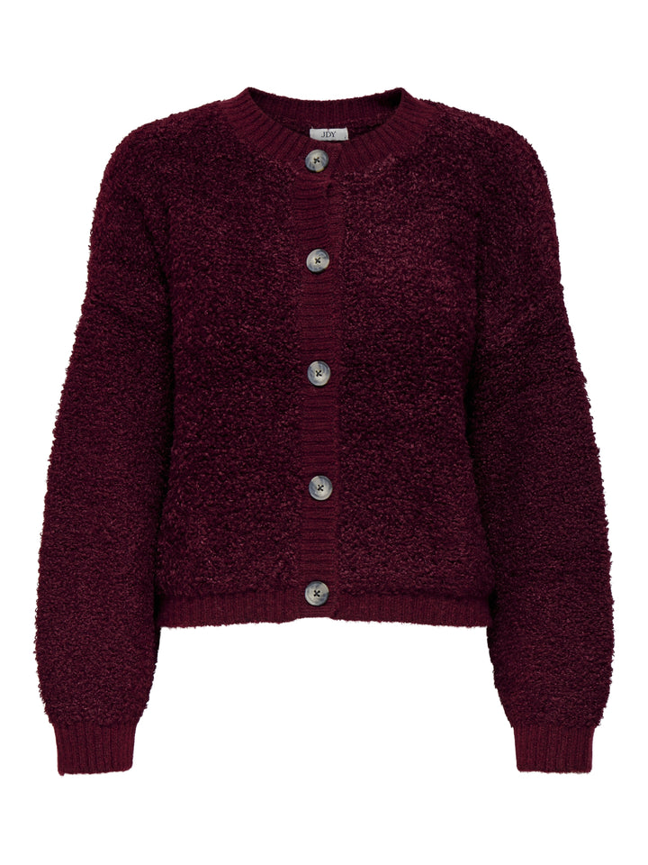JDYEIRA LIFE L/S ONECK CARDIGAN KNT, Cabernet 182651 Bild 1