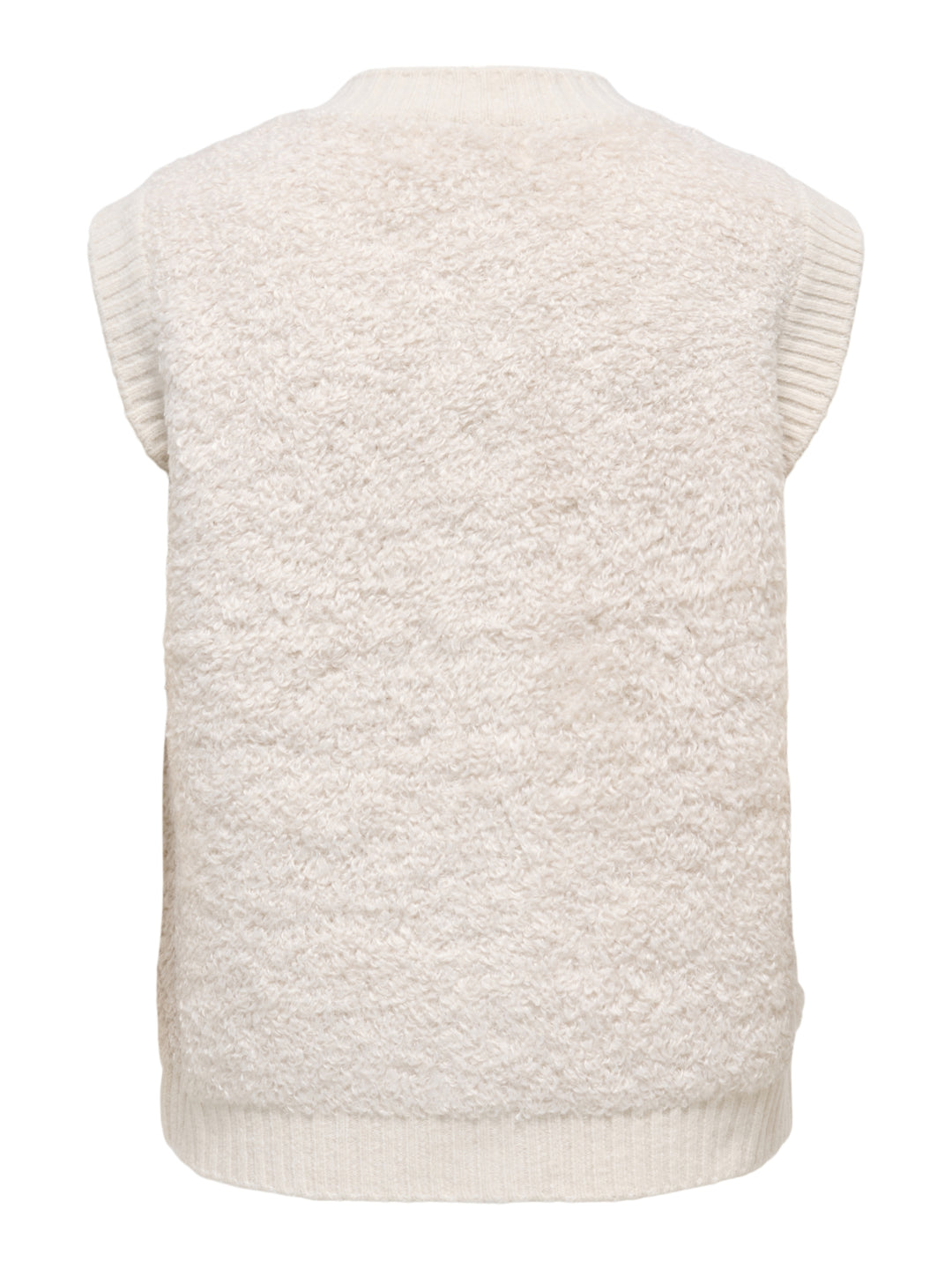 JDYEIRA LIFE S/L ON BUTTON VEST KNT, Birch 180083 Bild 2