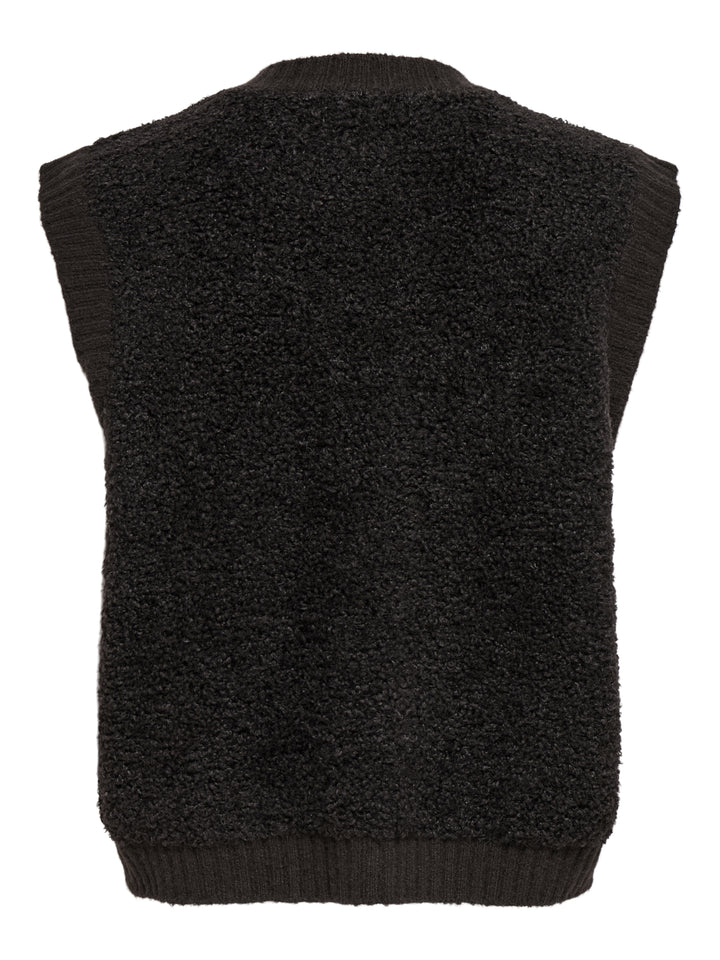 JDYEIRA LIFE S/L ON BUTTON VEST KNT, Birch 180083 Bild 2