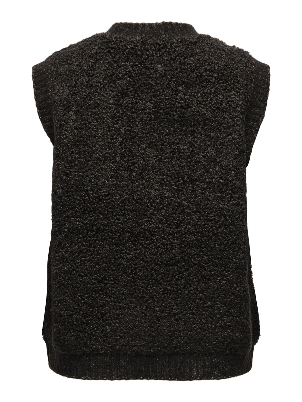 JDYEIRA LIFE S/L ON BUTTON VEST KNT, Chocolate Torte 244915 Bild 2