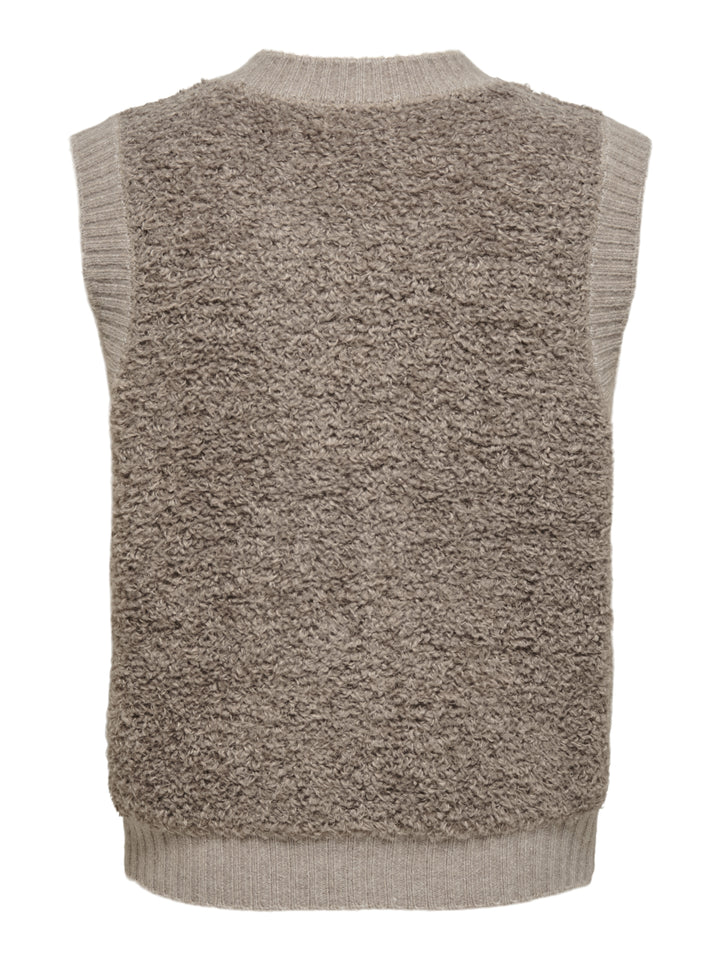 JDYEIRA LIFE S/L ON BUTTON VEST KNT, Mountain Trail 303881 Bild 2