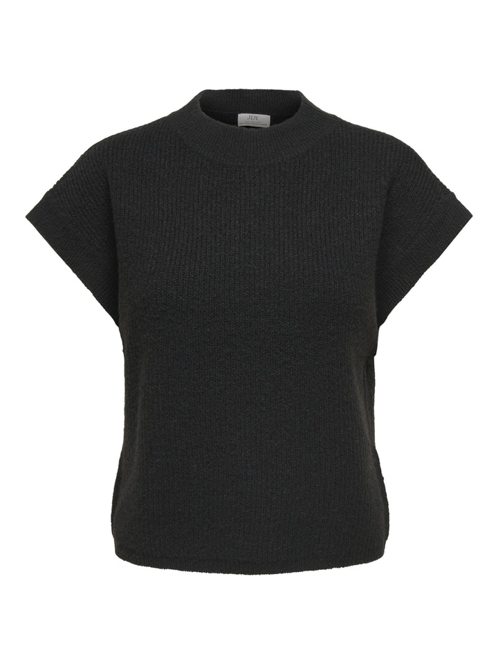 JDYELNE S/S O-NECK PULLOVER KNT, Black 177911 Bild 1