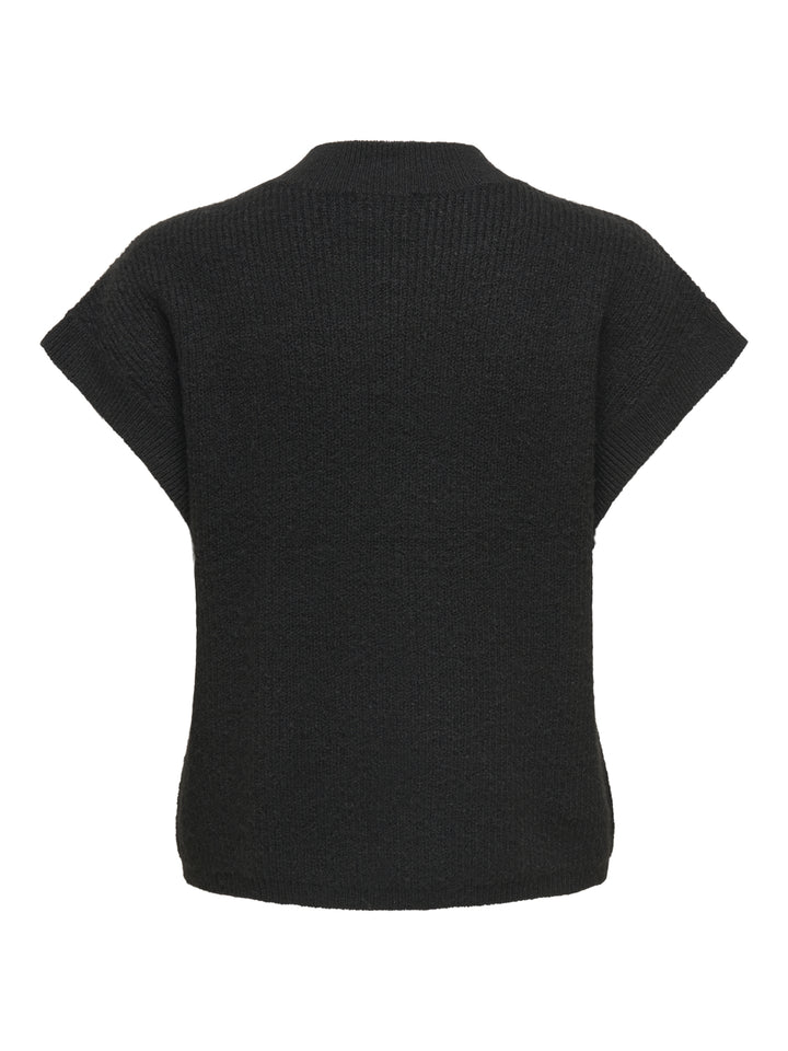 JDYELNE S/S O-NECK PULLOVER KNT, Black 177911 Bild 2