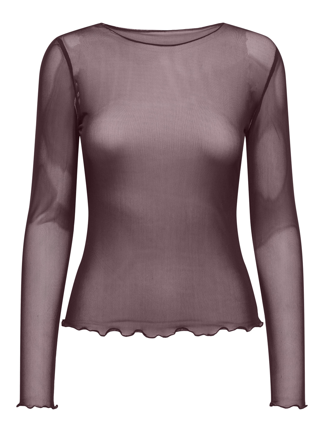 JDYELSA NEW L/S O NECK TOP JRS NOOS, Huckleberry 287755 Bild 1
