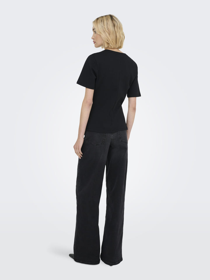JDYEVA S/S TOP JRS, Black 177911 Bild 4