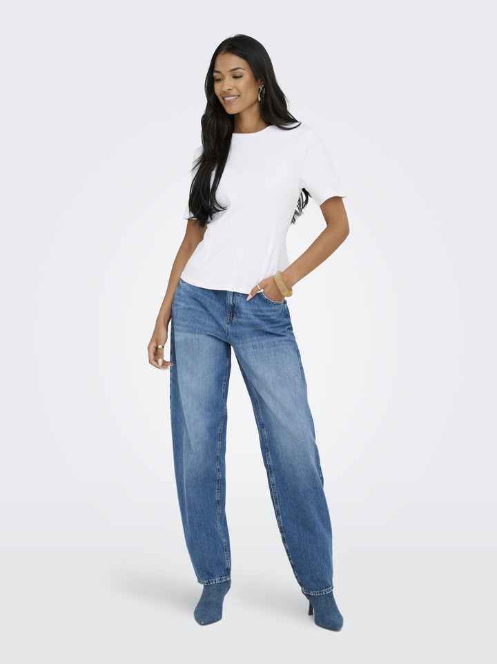 JDYEVA S/S TOP JRS, White 177991 Bild 5