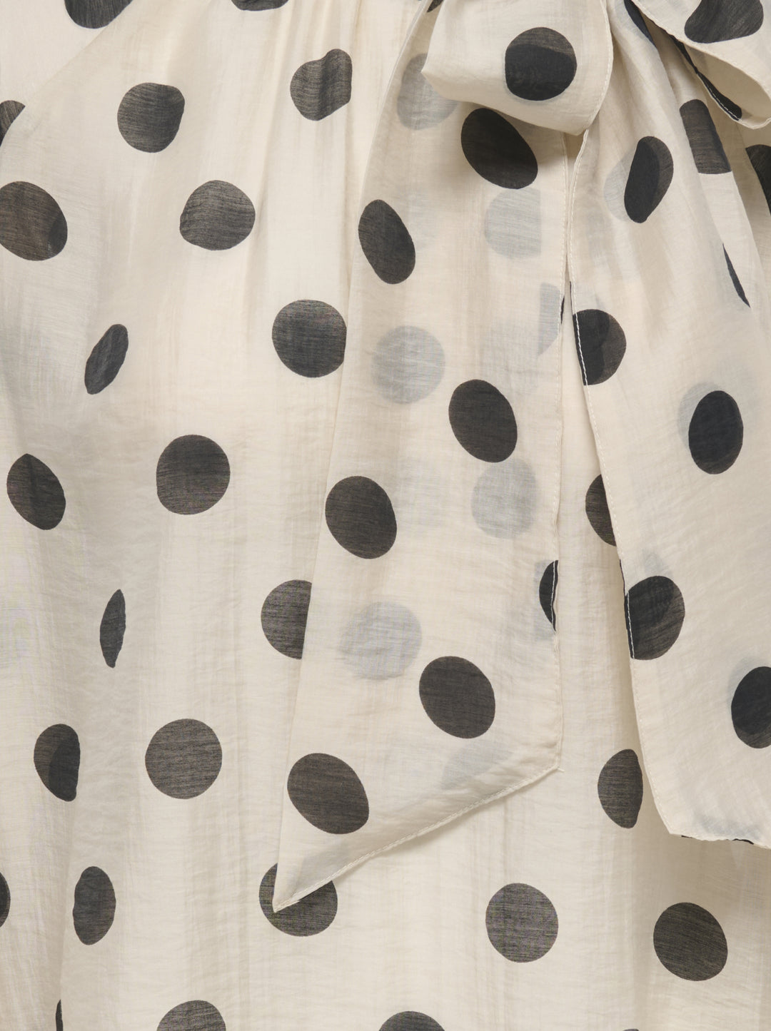 JDYFAY L/S TOP WVN, Cement/BLACK DOT 215452002 Bild 3