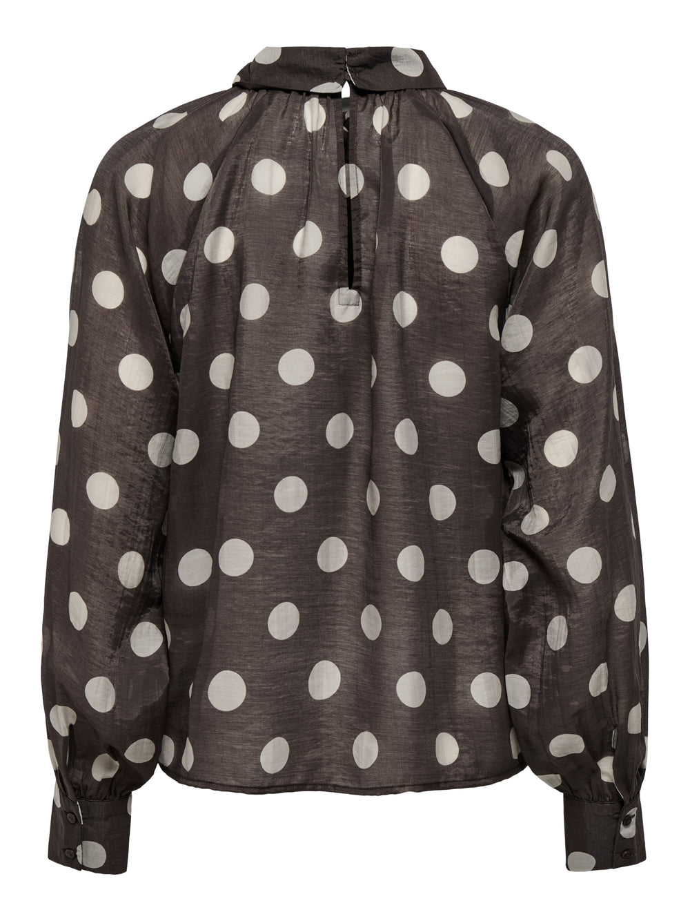 JDYFAY L/S TOP WVN, Coffee Bean/CEMENT DOT 237375001 Bild 2