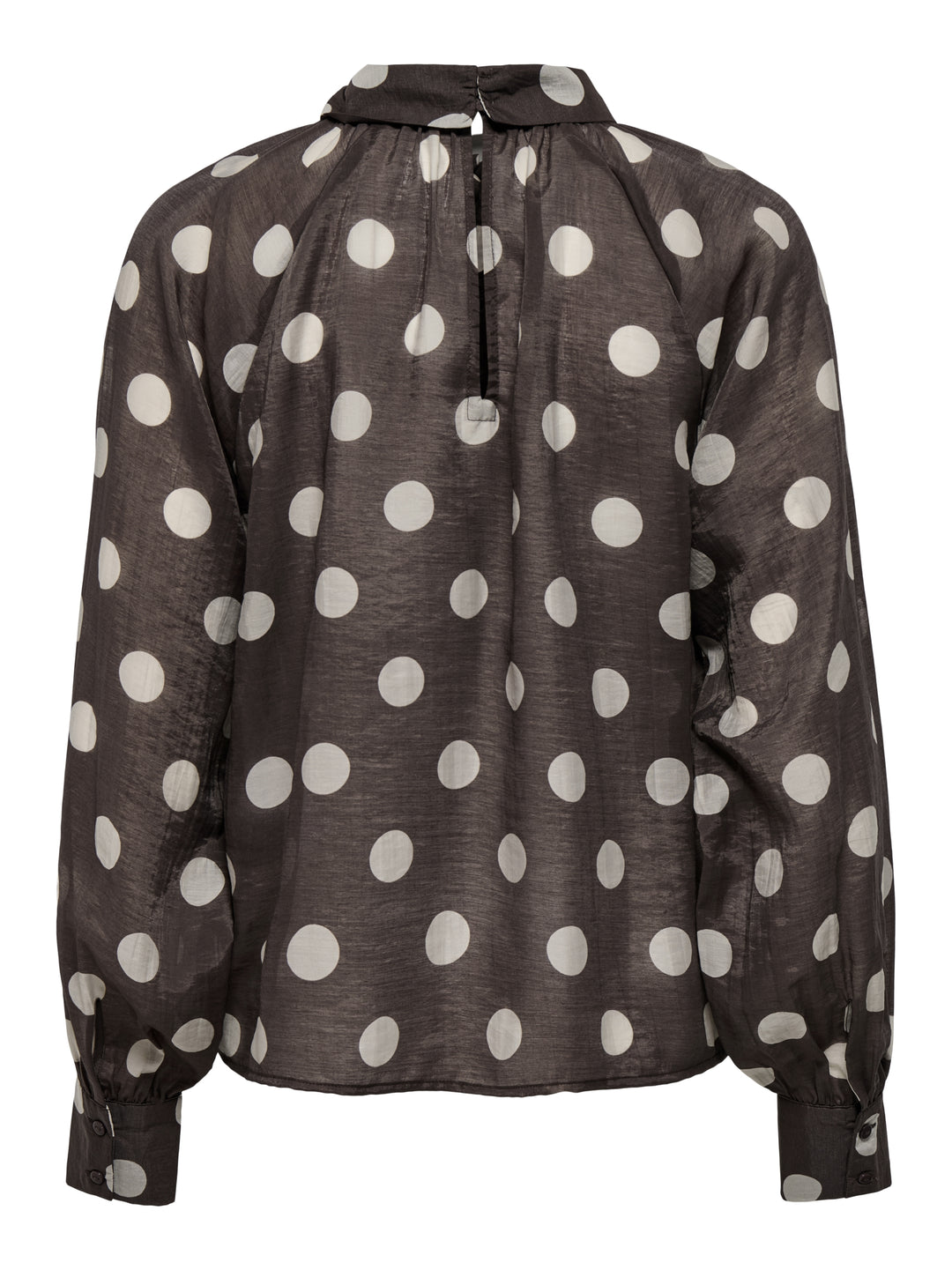 JDYFAY L/S TOP WVN, Coffee Bean/CEMENT DOT 237375001 Bild 2