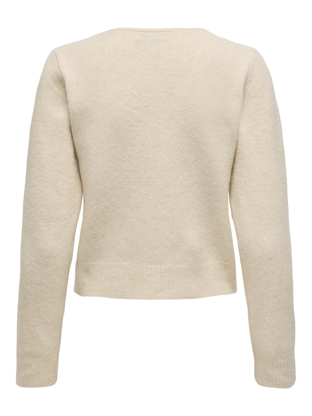 JDYFRANCIE LIFE L/S V-NECK CARDI KN, Birch/W. PEARL BUTTON 180083001 Bild 2