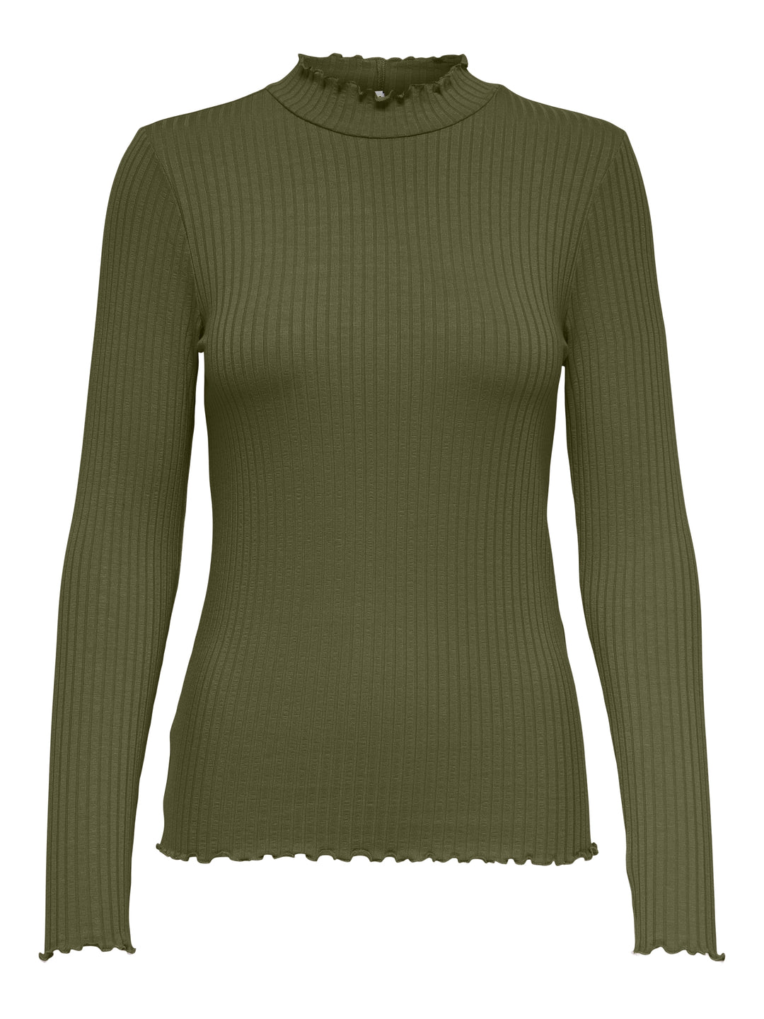 JDYFRANSISKA L/S HI-NCK TOP JR NOOS, Dark Olive 201930 Bild 1