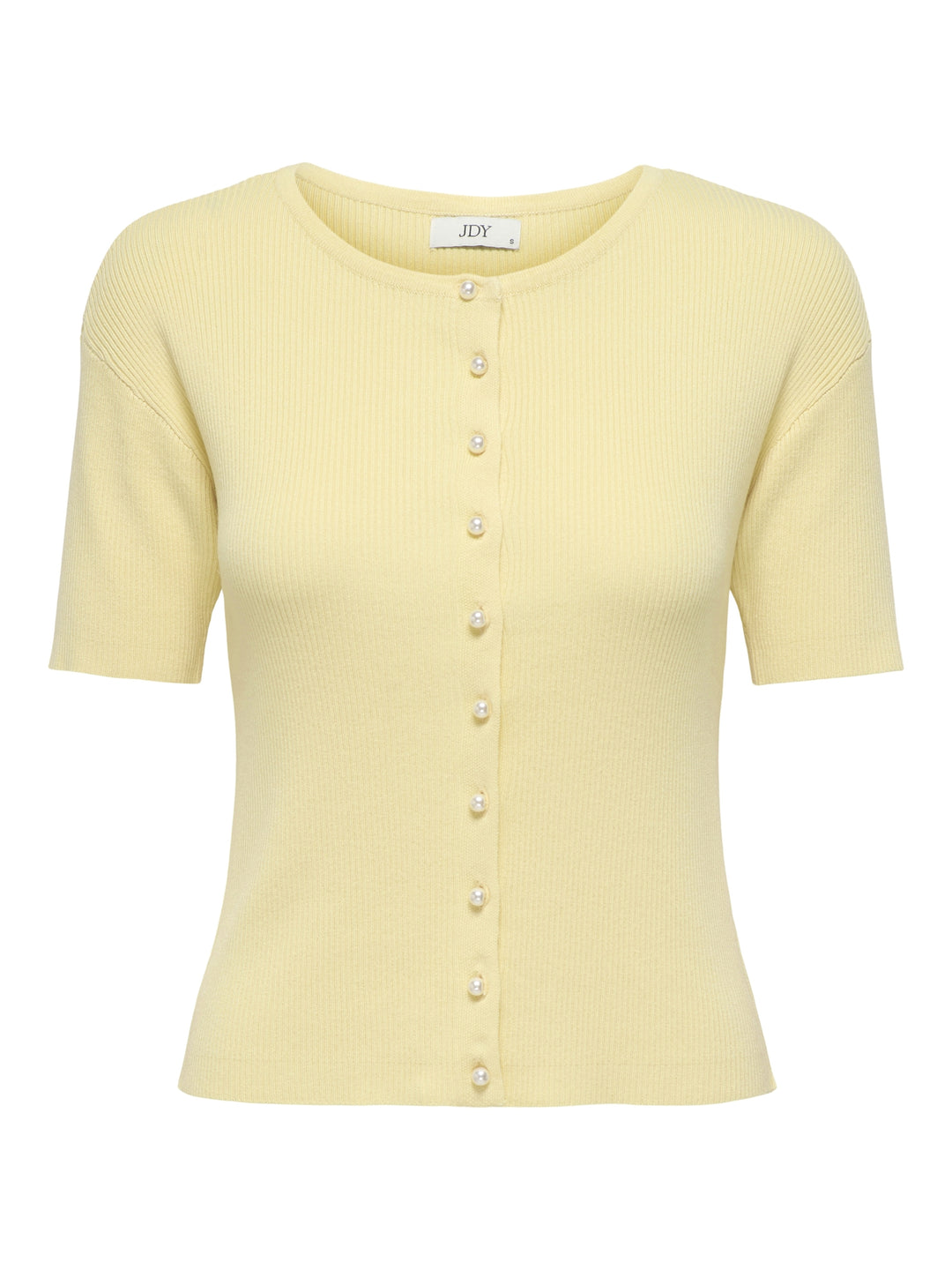 JDYGABY 2/4 O-NECK PEARL CARDIGAN K, Double Cream 288015 Bild 1