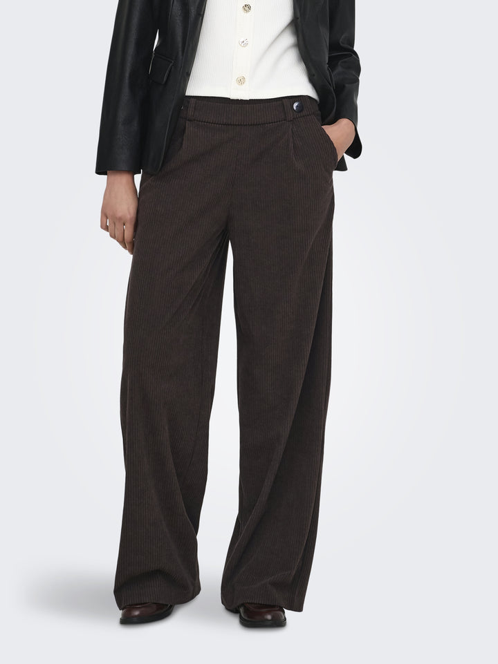 JDYGEGGO CORD PANT JRS NOOS, Coffee Bean 237375 Bild 4
