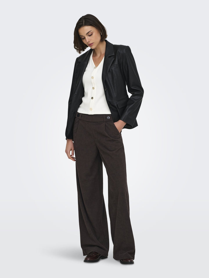JDYGEGGO CORD PANT JRS NOOS, Coffee Bean 237375 Bild 5
