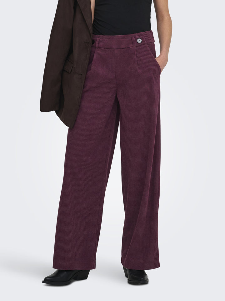 JDYGEGGO CORD PANT JRS NOOS, Windsor Wine 193785 Bild 4