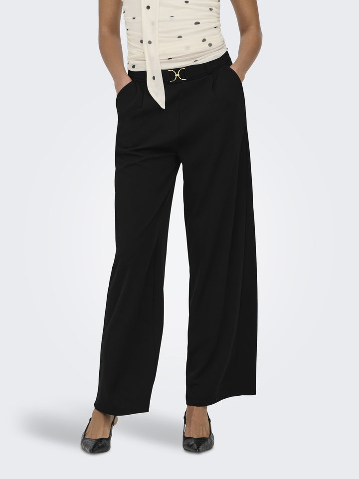JDYGEGGO LIFE BELT PANT JRS NOOS, Black/BELT 177911001 Bild 4