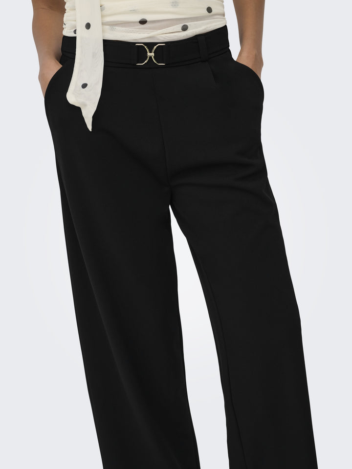 JDYGEGGO LIFE BELT PANT JRS NOOS, Black/BELT 177911001 Bild 7