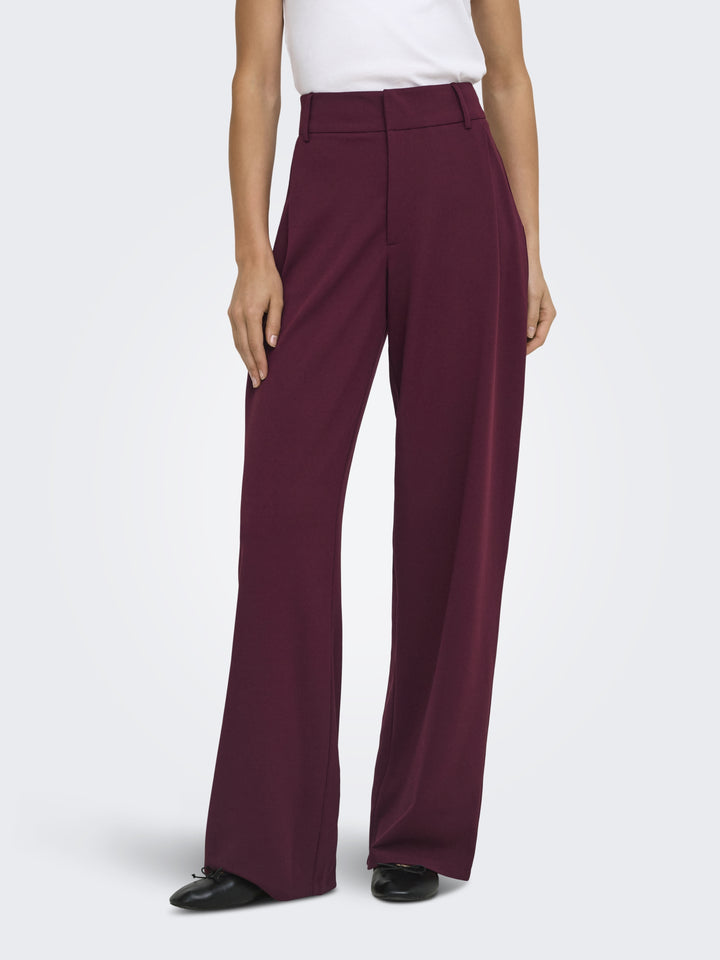 JDYGEGGO LIFE OCCASION PANT JRS NOO, Windsor Wine 193785 Bild 4